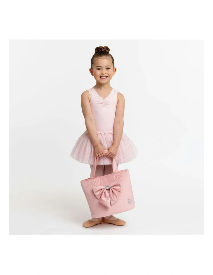 Ballerina Bucket Bag with Bow in Pink image 5