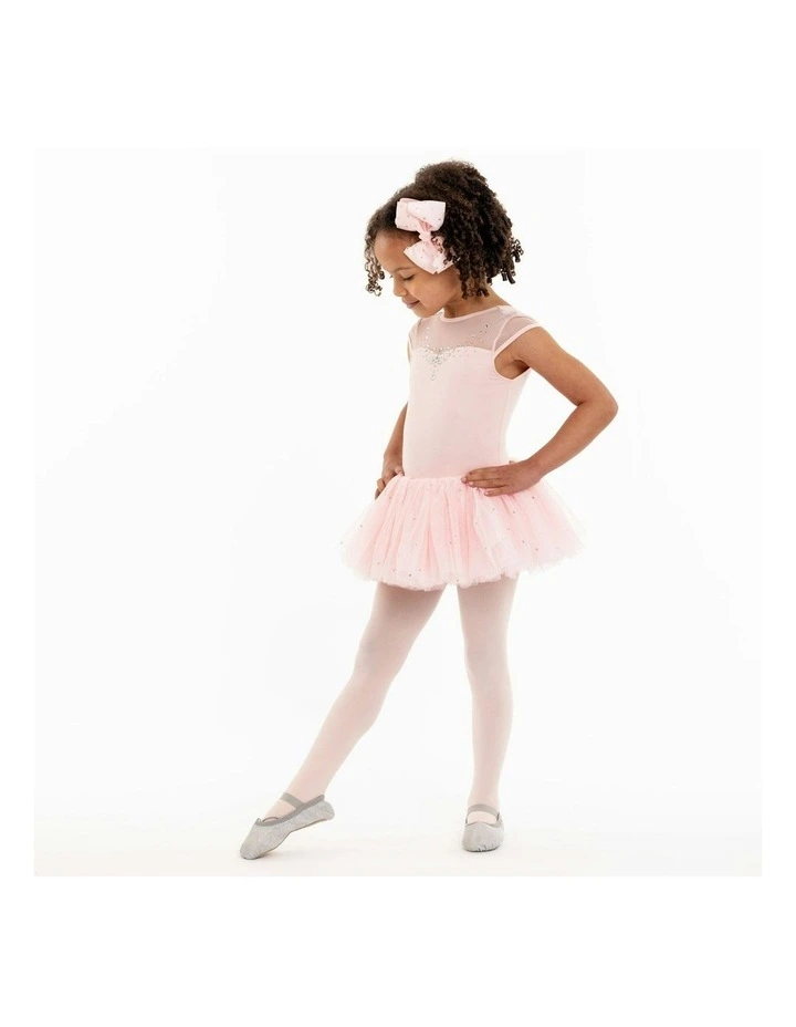 Crystal Jewelled Sweetheart Tutu Dress in Pink image 4
