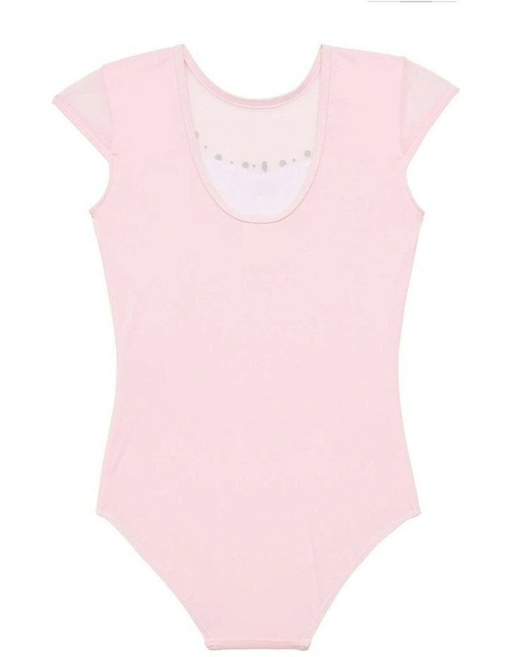 Jewelled Sweetheart Neckline Leotard in Pink image 5