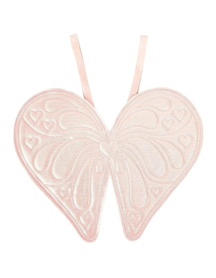 Quilted Shimmering Fairy Wings in Pink image 4