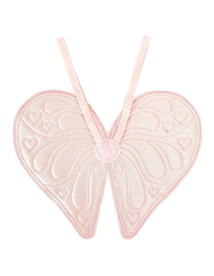 Quilted Shimmering Fairy Wings in Pink image 5