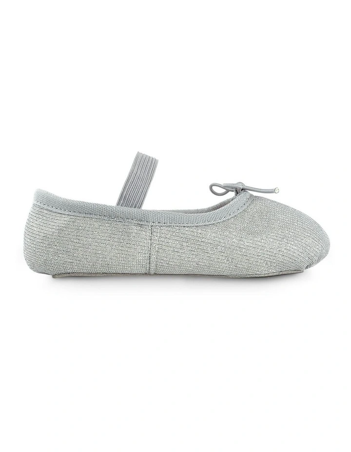 Sparkle Ballet Shoe in Silver image 2