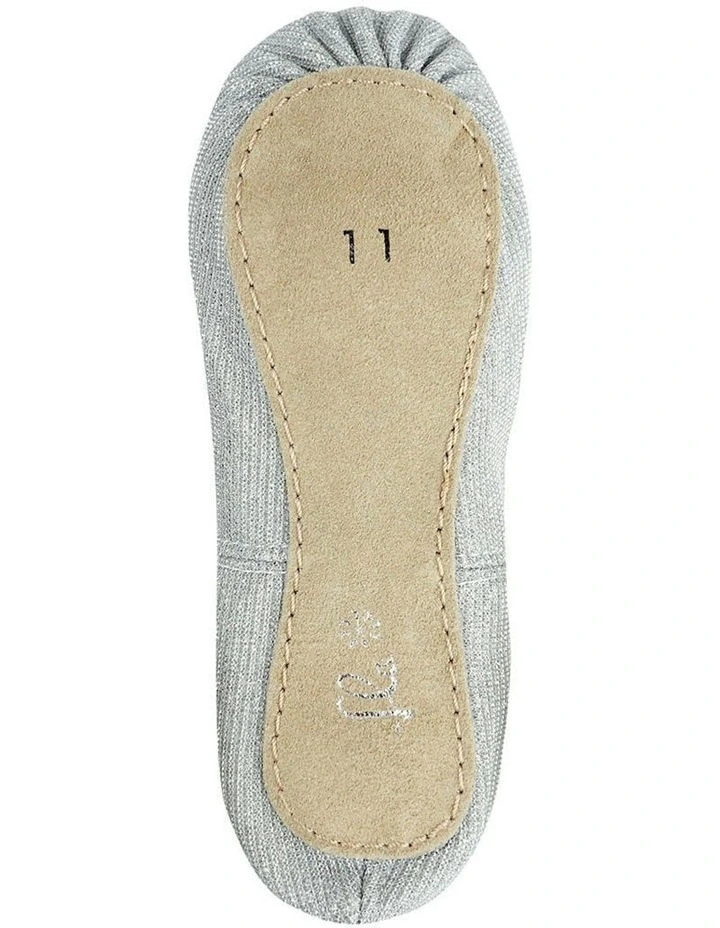 Sparkle Ballet Shoe in Silver image 6
