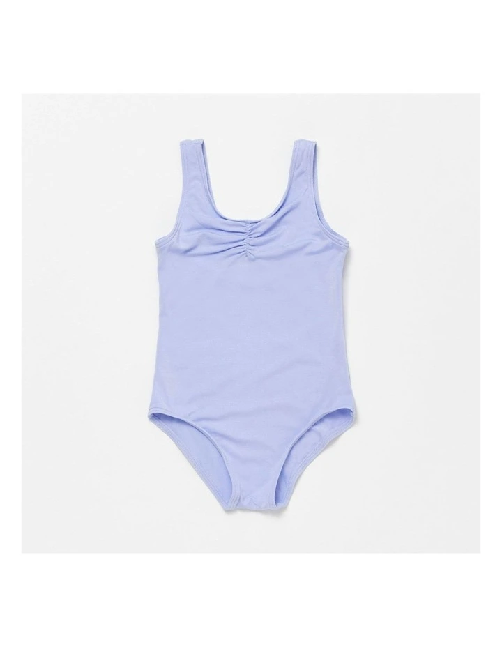 Gathered Tank Leotard in Lilac image 1