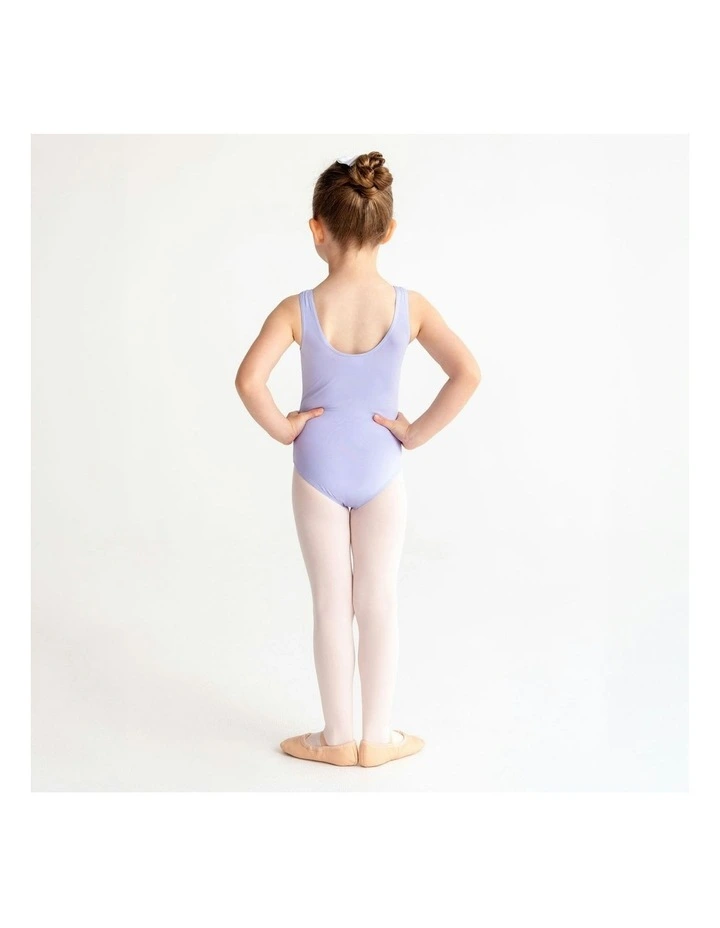Gathered Tank Leotard in Lilac image 4