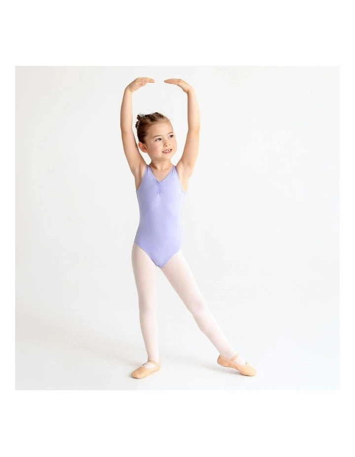 Gathered Tank Leotard in Lilac image 5