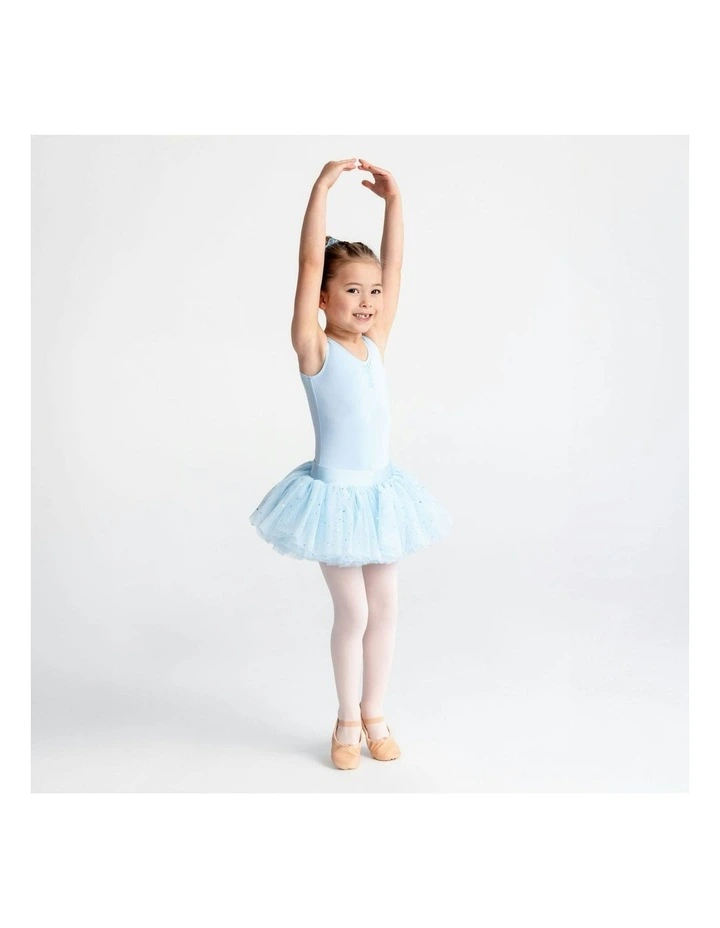 4 Layer Sequin Tutu Skirt in Blue image 5