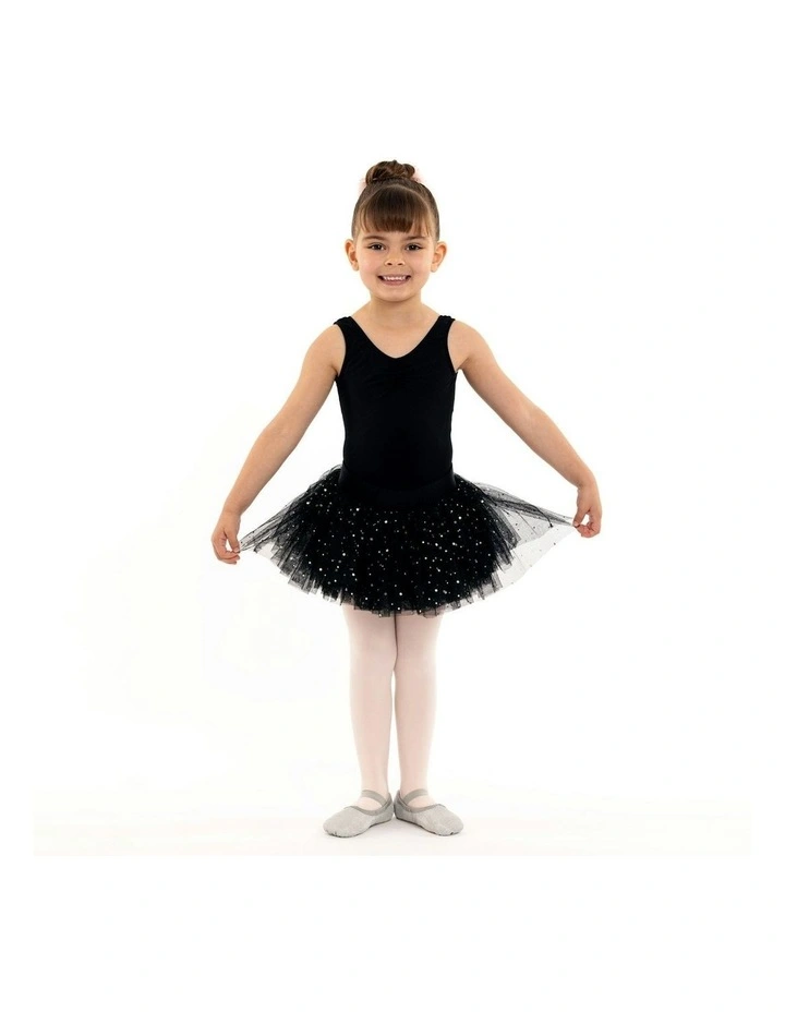 Tutu Skirt Leotard Set 2 Piece in Black image 4