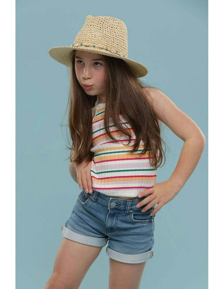 Mini Merliah Fedora in Blue image 4