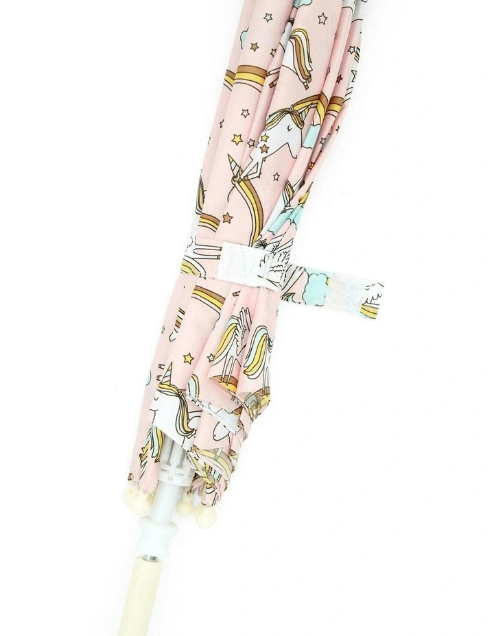 Unicorn Umbrella in Pink image 3