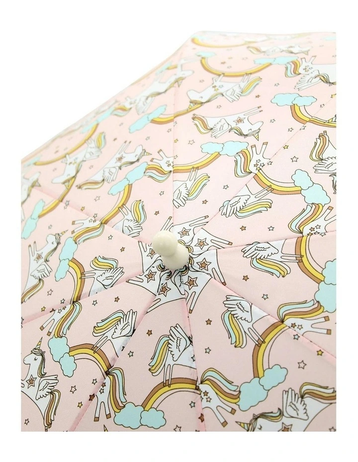 Unicorn Umbrella in Pink image 4