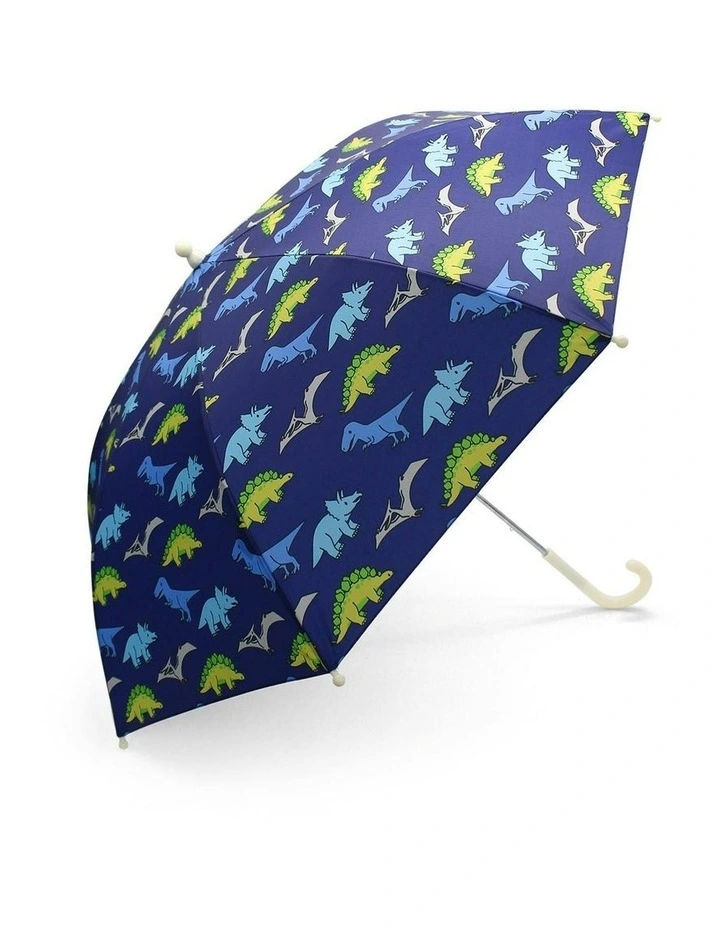 Dinosaur Umbrella in Navy Blue image 1