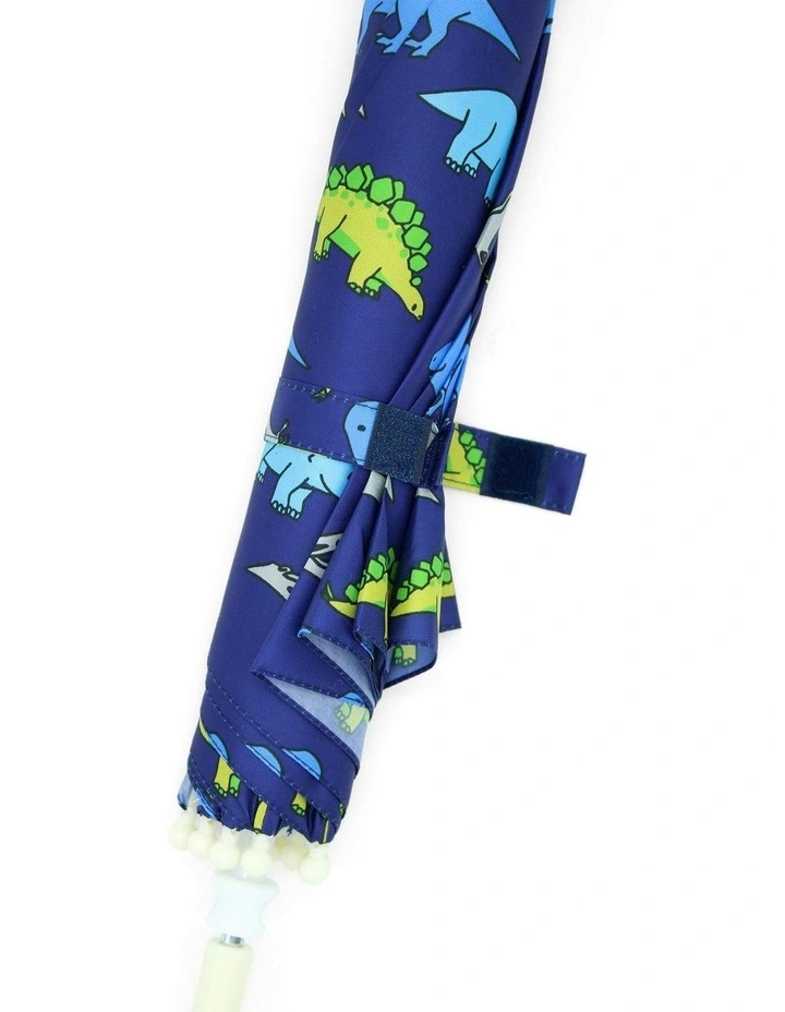 Dinosaur Umbrella in Navy Blue image 3