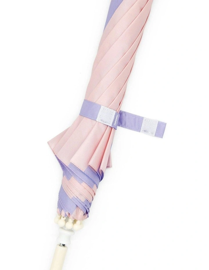Picnic Stripe Umbrella in Multi image 3