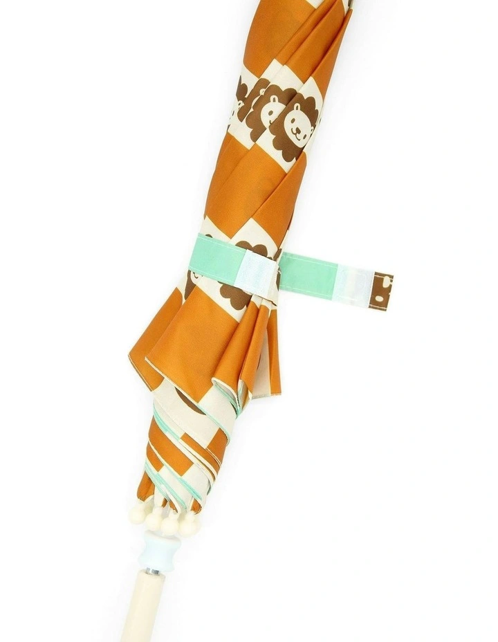 Teddy Check Umbella in Green image 3