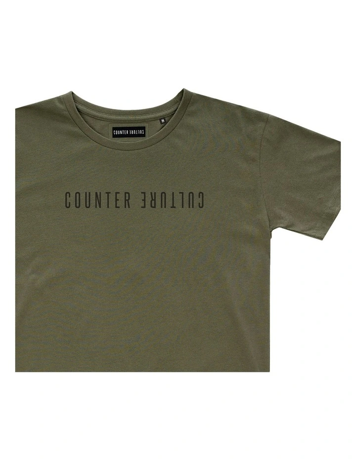 Atlas Tee - Youth in Olive image 3