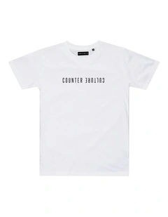 Atlas Tee - Youth in White