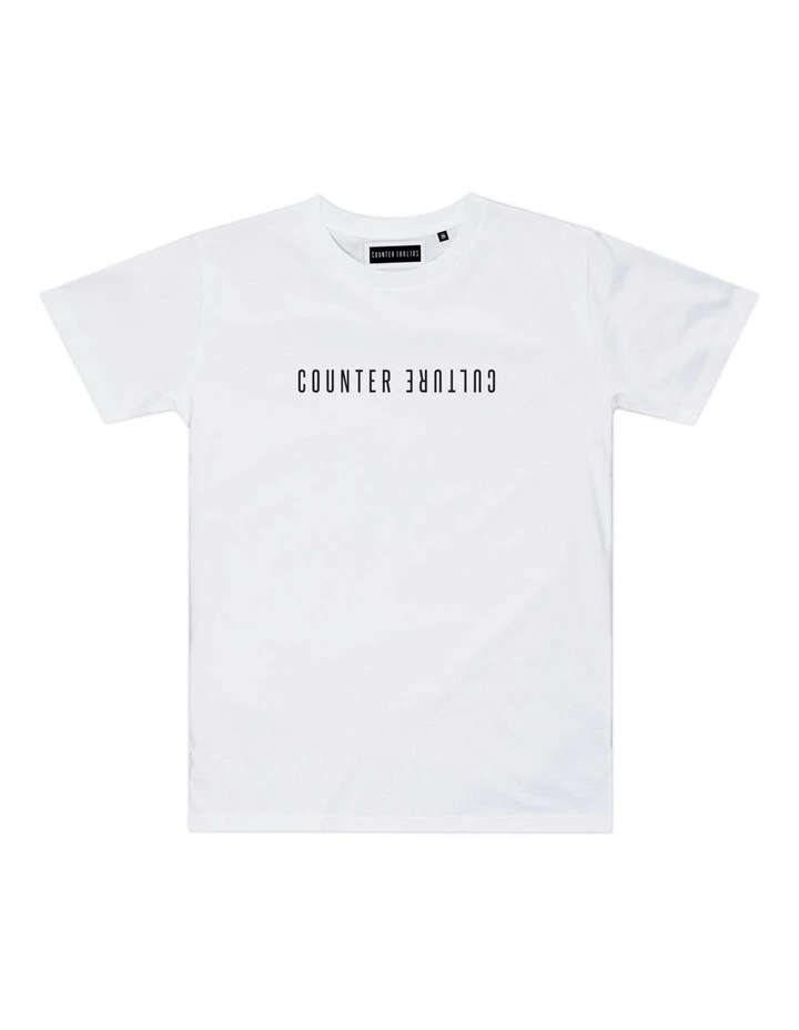 Atlas Tee - Youth in White image 1