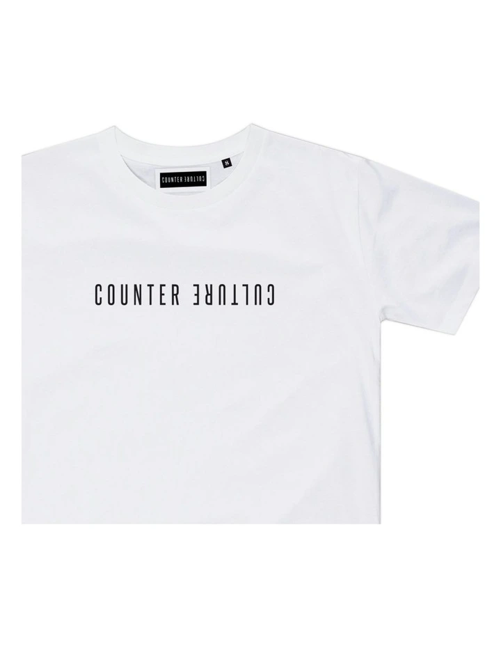 Atlas Tee - Youth in White image 3