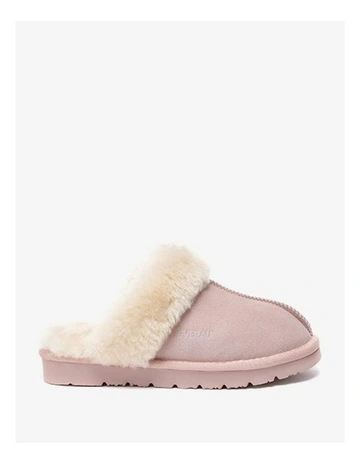 Muffin Slipper Suede in Pink