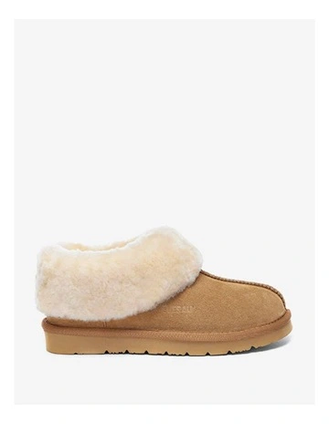 Homey Slipper Suede in Chestnut