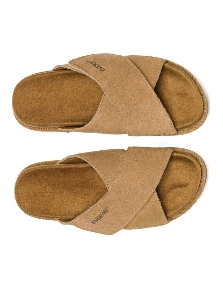 Lilac Adjustable Slides in Chestnut image 5