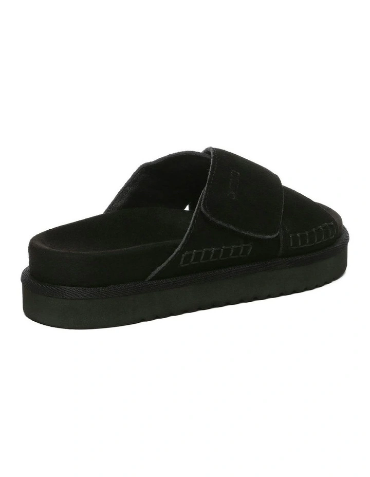 Lilac Adjustable Slides in Black image 3
