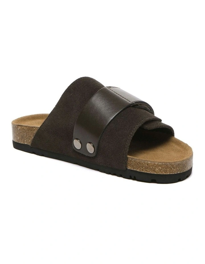 Terrain Adjustable Strap Slides in Chocolate image 2