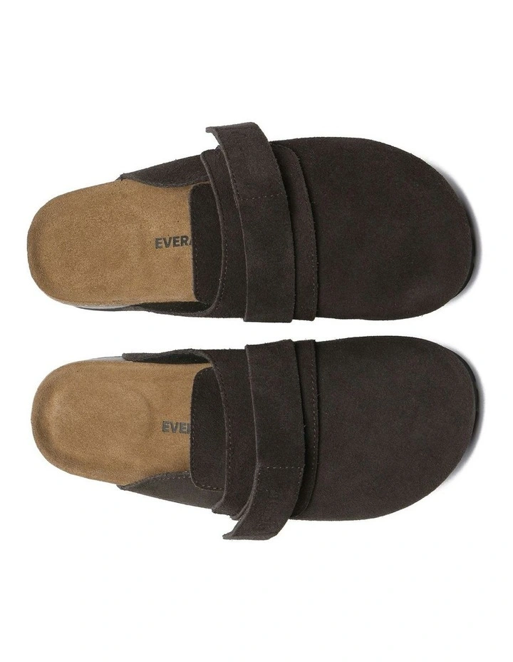 Skyler Double Adjustable Strap Embossed Clog in Chocolate image 5