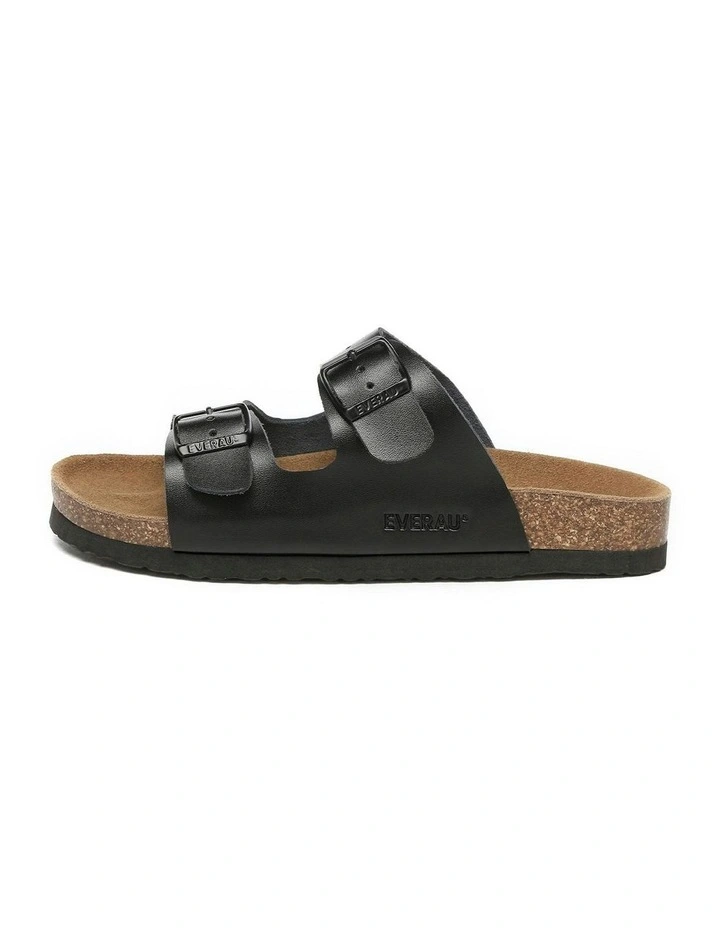 Mick Sandal Slides in Black image 4