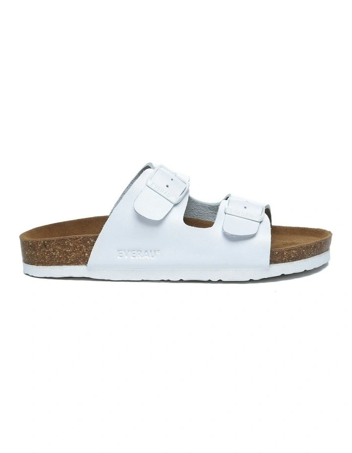 Mick Sandal Slides in White image 1