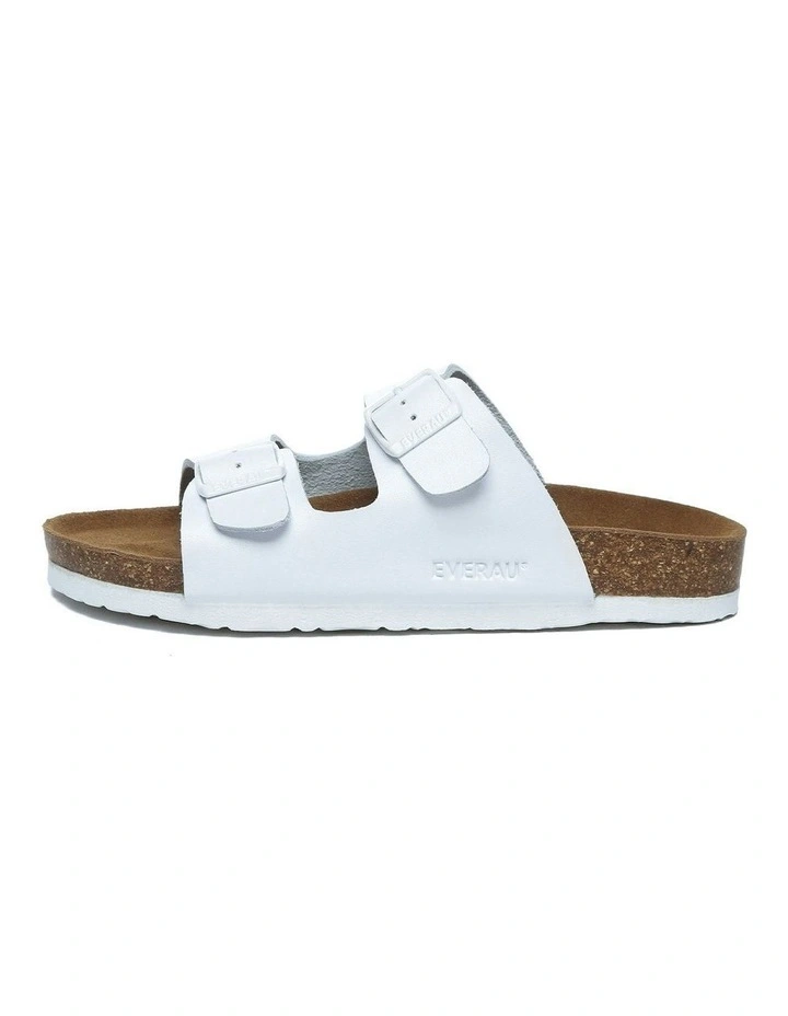 Mick Sandal Slides in White image 4