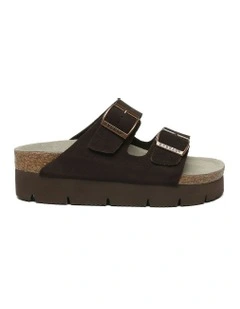 Sandal Platform in Chocolate