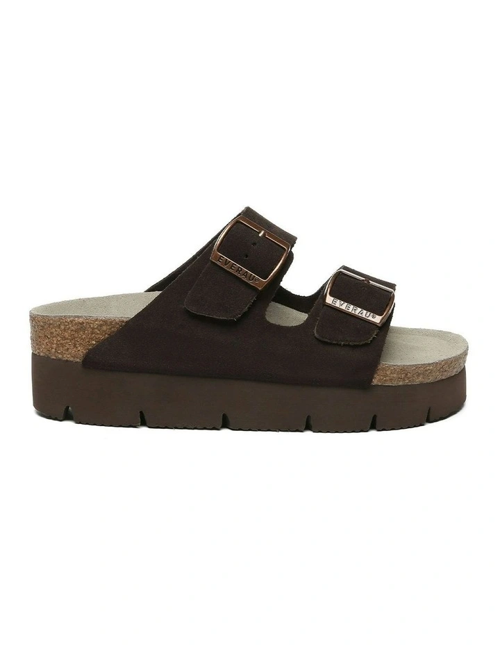 Sandal Platform in Chocolate image 1