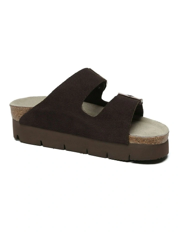 Sandal Platform in Chocolate image 2