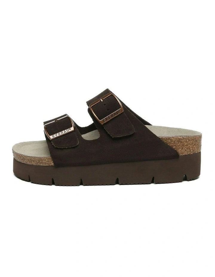 Sandal Platform in Chocolate image 4