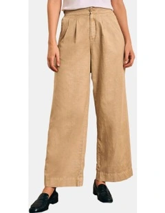 Organic Cotton Denim Midi Skirt in Denim