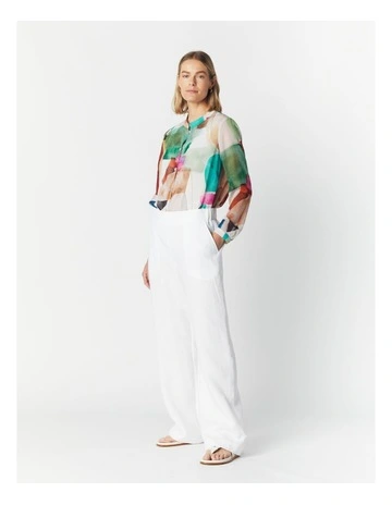 Taranto Pant in White