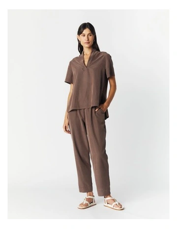Haven Pant in Brown