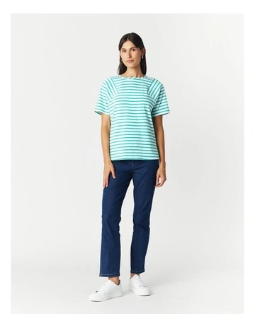 Esme Tee in Two Tone
