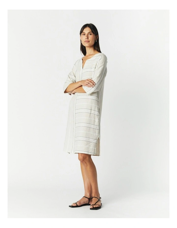 Isla Dress in Beige image 2