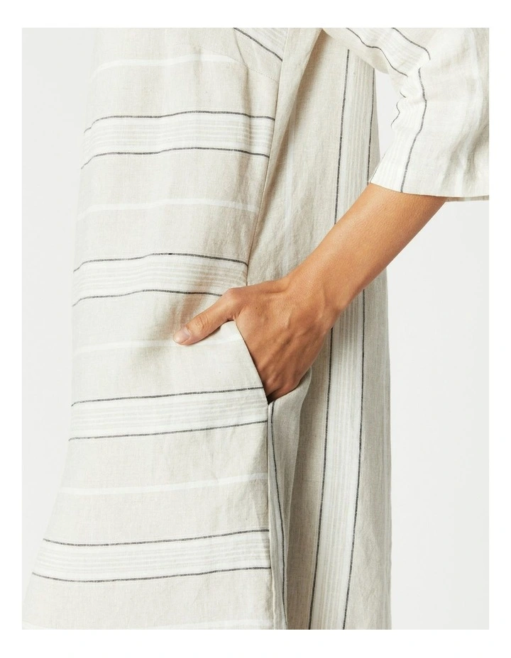 Isla Dress in Beige image 5