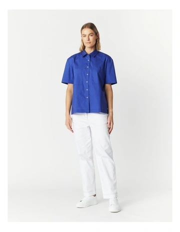 Koko Shirt in Cobalt