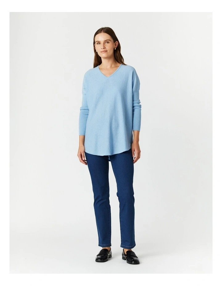 Clara Sweater in Sky Blue image 1