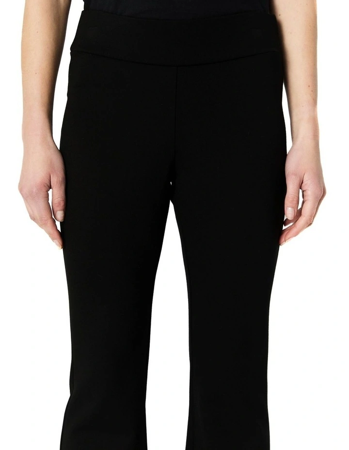 Bella Bootleg Pant in Black image 5