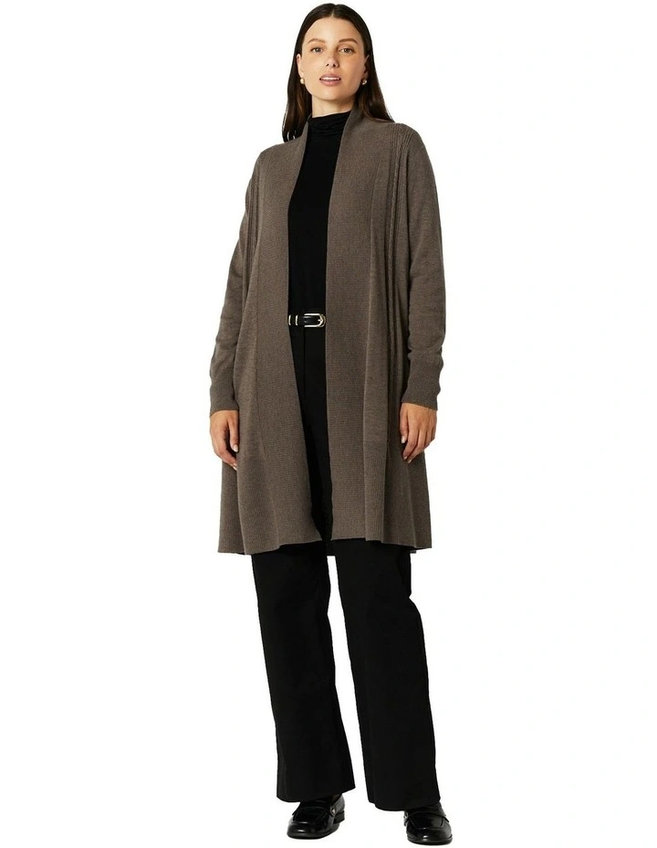 Tilly Cardigan in Brown image 5