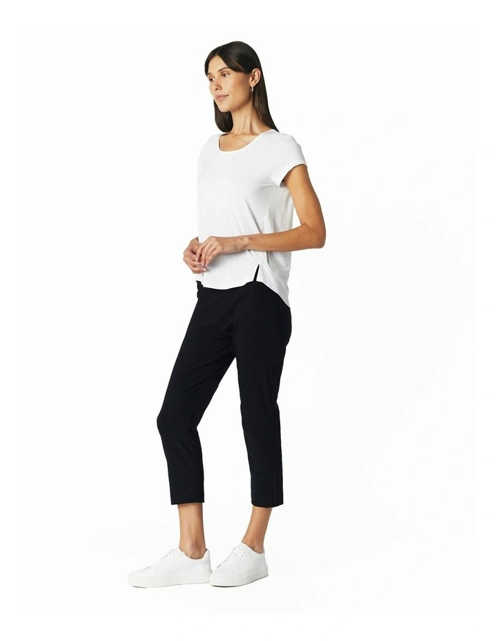 Short Sleeve Tee in White image 3