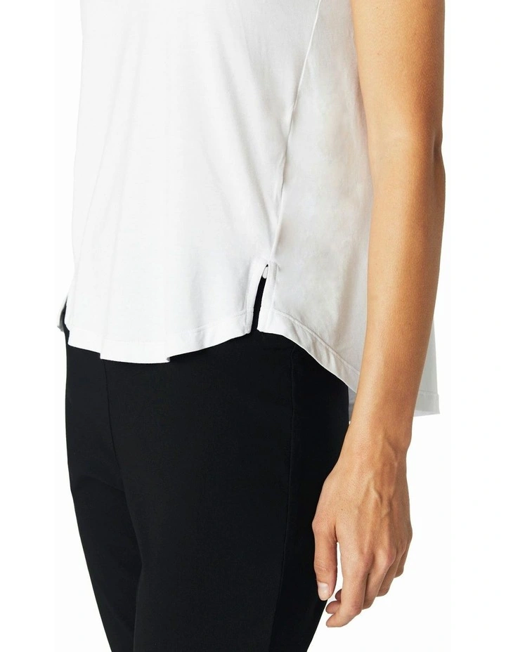 Short Sleeve Tee in White image 5
