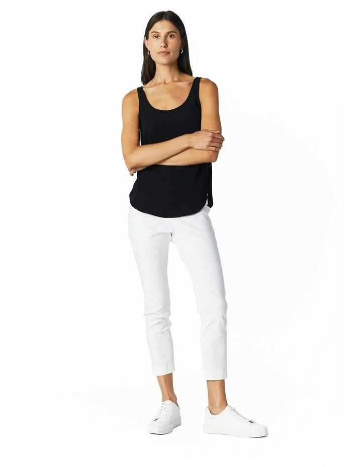 Slip Singlet in Black image 1