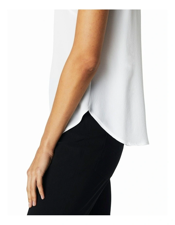 Slip Singlet in White image 5